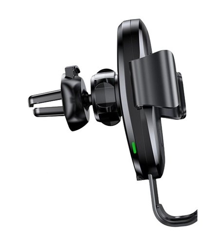 Suport auto cu incarcare wireless (inductie), Fast Charge WUW W2 negru