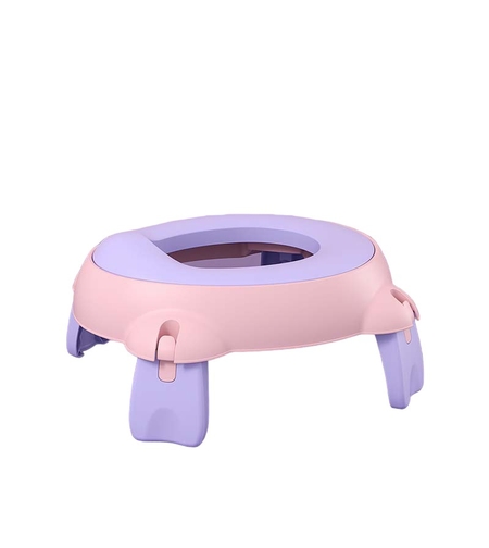 Olita Portabila, Flippy, pentru Calatorii, Confectionata din Spuma PU, 1-6 ani, 34x32x17 cm, Roz/Mov