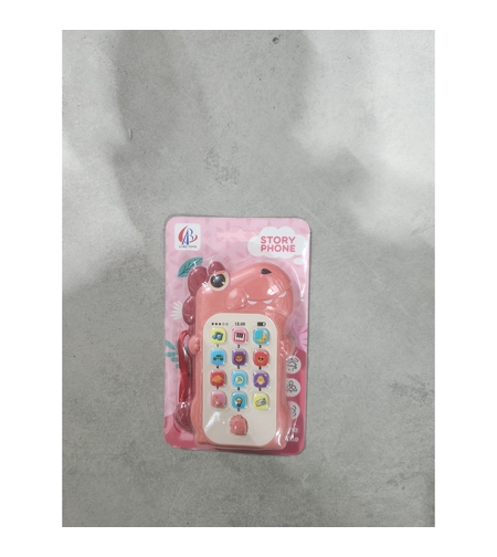 Jucarie Interactiva, Flippy, Telefon Inteligent, Model Dinozaur, Functii Educative, Muzicale si Voce, 4-6 ani, 19 x 11.5 cm, din Plastic, Roz