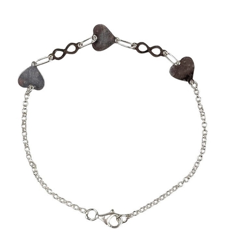 Bratara Argint 925 Inima si Infinit, 2,23 g