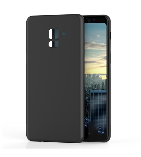 Husa Samsung Galaxy A8 2018 Luxury Case Negru