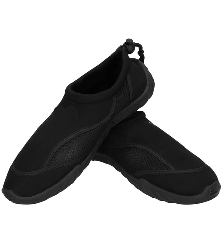 Pantofi apa unisex, material respirabil, talpa EVA antiderapanta, negru, marimea 44