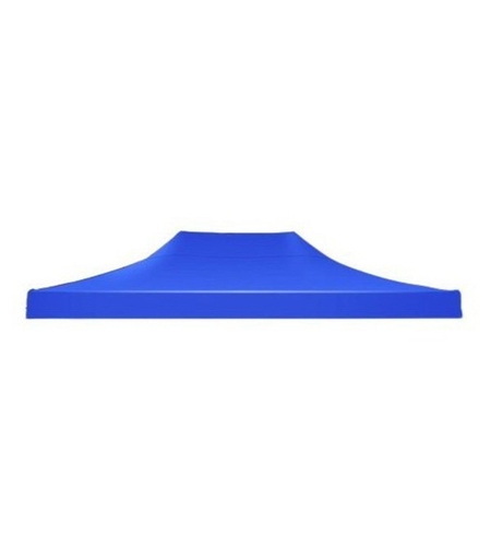 Prelata,copertina pentru acoperis cort tip pavilion Flippy, 3 x 4.5 m , impermeabila, invelis din material textil oxfort 700D, cauciucat Albastru Varf Plat