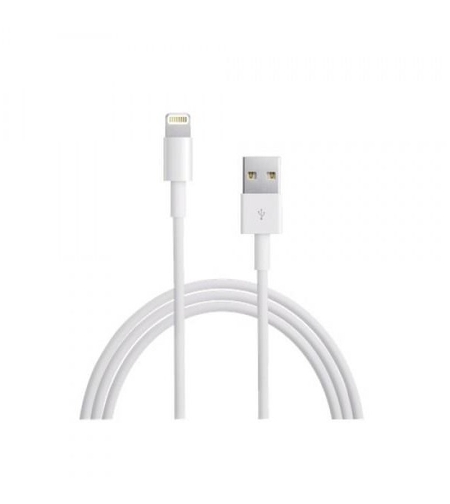 Cablu de date si incarcare Apple, Lightning to USB, Alb