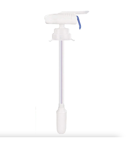 Dispenser Dozator Automat pentru Bauturi, Vafy, Dozator Electric Automat pentru Bidon de Apa, cu Baterii AA, 34 x 11 cm, Alb/Albastru