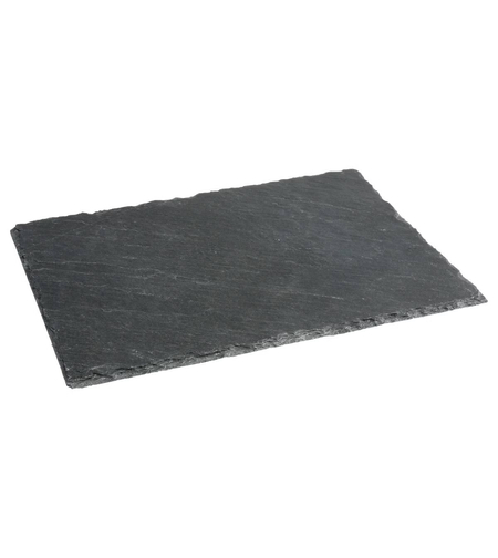 Platou servire Atmosphera din ardezie, 32x24 cm, negru