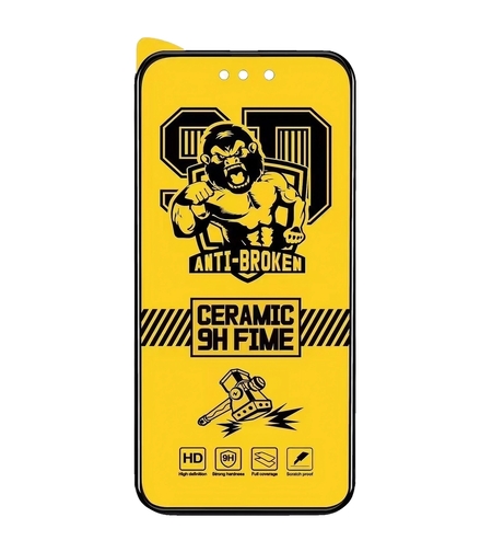 Folie de protectie Ceramica Flippy®, Transparenta HD, 9H, pentru Samsung Galaxy A34 5G margini negre