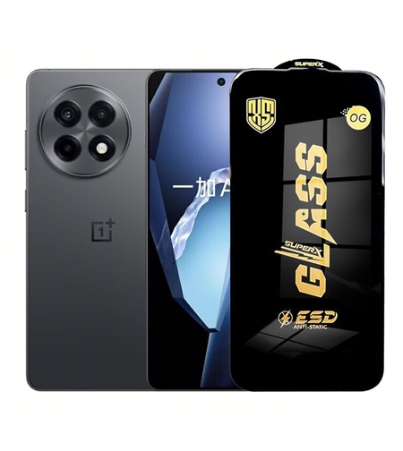 Folie de Protectie pentru OnePlus Ace 5, Vafy, Sticla Securizata ESD, Margini Negre, Rezistenta la Zgirieturi, Antistatica, 0.35 mm, Transparenta