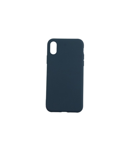 Husa protectie Vafy compatibila cu Apple iPhone XR Matte Tpu Albastru inchis