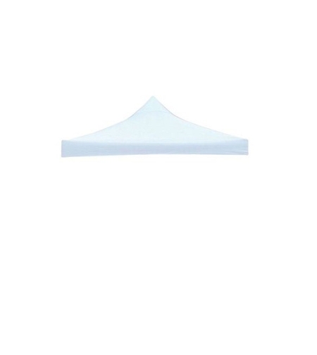 Prelata,copertina pentru acoperis cort tip pavilion Flippy, 3 x 6 m , impermeabila, invelis din material textil oxfort 700D, cauciucat Alb