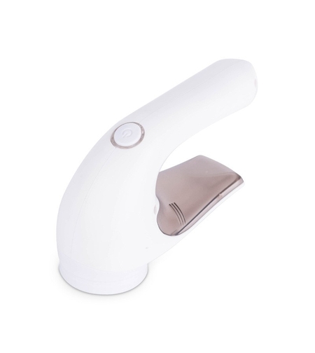Aparat Pentru Curatat Scame, Par Si Praf, Vafy, Trimmer pentru Diferite Tipuri De Material, Cu Lame Din Otel Inoxidabil, Maner Ergonomic, Incarcare Prin USB, 15x6x9 cm, Alb