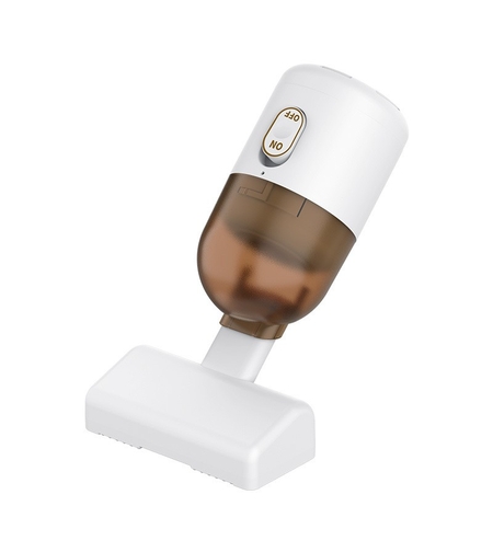Aspirator Portabil pentru Automobil, Flippy, Aspirator mic fara Fir, pentru Casa si Masina, incarcare USB, 3 in 1, 16.3x6 cm, Alb