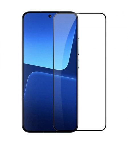 Folie Sticla Securizata, Vafy,Pentru Redmi Note 13 4G, Full Glue, Margini Negre, Transparent
