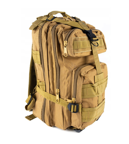 Rucsac militar pentru drumetie, impermeabil, ultra usor, 4 compartimente, 28litri, verde