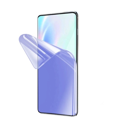 Folie de Protectie, Vafy, pentru iPhone 15 Pro, Flexible Hidrogel Protectie Blue Ray, Full Cover, Reparare Automata, Transparent