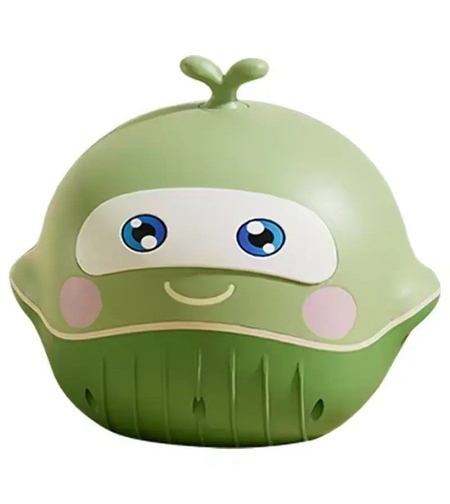 Olita 2in1, Flippy, Model Balena, cu Reductor WC, din Plastic, cu Muzica si Lumini, 36 x 41 x 20 cm, Verde