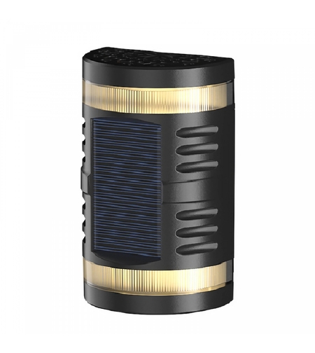 Lampa solara LED decorativa cu lumina bidirectionala Flippy, IP65, 1.2V, 600mah, 15.1 x 9 x 6 cm, material ABS, multicolor