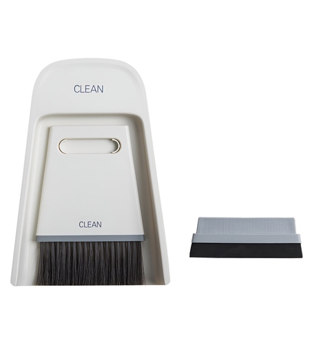 Set Mini Matura si Faras, Flippy, Uz Casnic, Doua Perii, pentru Birou, Bucatarie, Casa, 19.5x13.8x3.6 cm, Gri