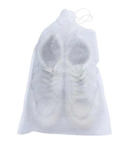 Set 50 de Saci de Depozitare Incaltaminte, Flippy, de Protectie, pentru Voiaj, Netesut, Rezistenti la Praf, Protectie Solara, Anti-Ingalbenire, 38x24 cm, Marime Mica, Transparent