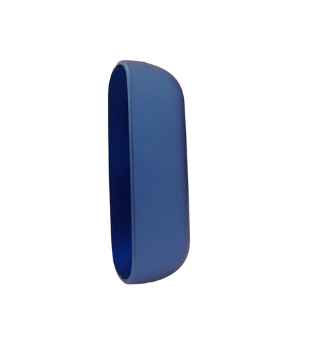Husa Vafy pentru IQOS 3.0 DUO, Anti Soc si Zgarieturi, din Plastic, 12 x 4 x 2.5 cm, Albastru Mat