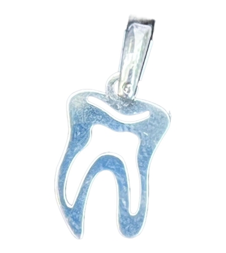 Pandantiv din Argint 925 Jolie Silver, Model Dinte, 15 x 7 mm, 0.6 g