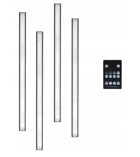 Set iluminare led pentru riflaje MDF, varianta IV, 1 lampa x 2 metri, 520 lm, 5.6W, telecomanda