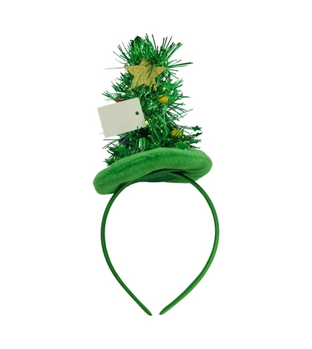 Bentita/cerc brad de Craciun, culoare verde, marime standard, Flippy