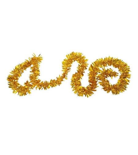 Beteala Craciun, Flippy, auriu, marimea: 2 m x 6.5 cm material:folie PVC, interior/exterior