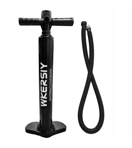 Pompa manuala cu manometru pentru SUP, 15 PSI – dubla actiune, furtun 130 cm