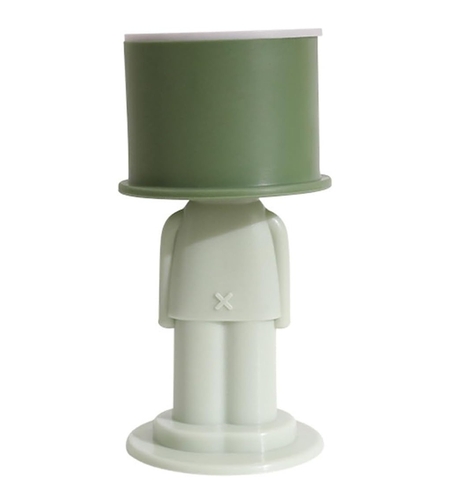 Opritor de Usa, Flippy, din Silicon, Model Magicial, cu Prindere de Perete, Anti-Coliziune, 4x 8.5 cm, Verde