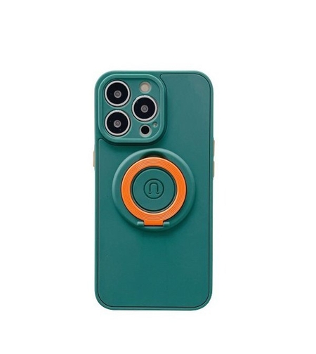 Husa protectie Vafy compatibila cu Apple iPhone 13 Pro Max Mag Safe Silicone Verde
