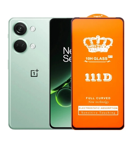 Folie Sticla Securizata OnePlus Nord 3, Vafy, Sticla de Protectie Compatibila cu OnePlus Nord 3, Full Cover 111D, HD, Margini Negre, Transparenta