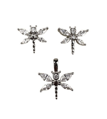 Set Argint 925 Libelula, 4.20 g