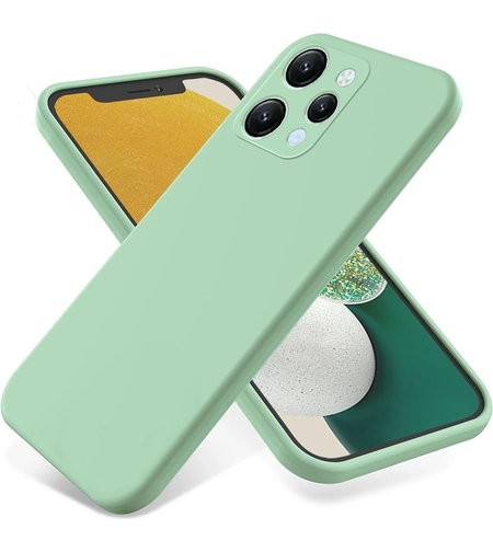 Husa de Protectie Matte TPU, Vafy, pentru Xiaomi Redmi 12, Protectie Camera, Antisoc, Antizgariere, Antialunecare, Acoperire Completa, Verde