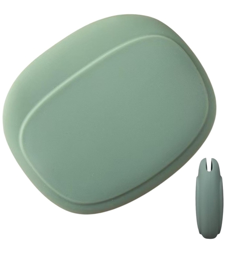 Husa din Silicon, Vafy, pentru Casti, Cabluri, Portabil, 8.5 x 10 x 2 cm, Gri