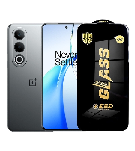 Folie de Protectie pentru OnePlus Ace 3V, Vafy, Sticla Securizata ESD, Margini Negre, Rezistenta la Zgirieturi, Antistatica, 0.35 mm, Transparenta