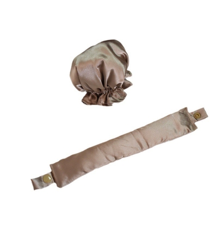Accesoriu de Ondulat Parul, Flippy, fara Caldura, din Poliester, Manual, Prin Rasucire, 29 x 4 cm, Gri