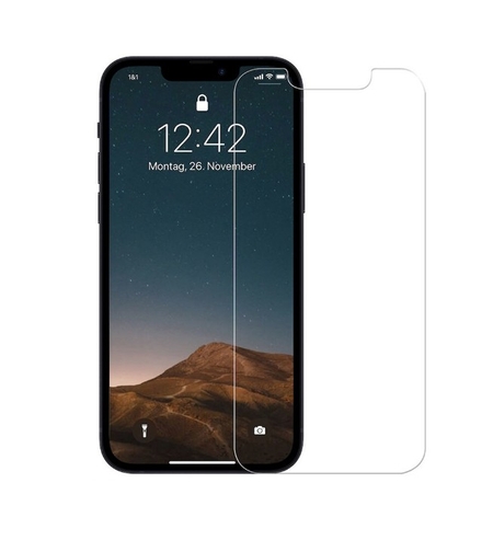 Folie de Protectie, Flippy, pentru iPhone 15 Pro Max, Tempered Glass 2.5D, cu Decupaje, HD, 9H, Transparent