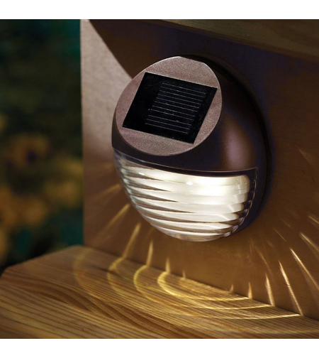 Lampa solara LED de perete, IP44 pentru exterior, autonomie 12 ore, neagra