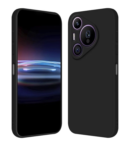 Husa de Protectie, Vafy, pentru Huawei Pura 70 Pro, Liquid Silicone, cu Microfibra pe Interior, Protectie Antisoc, Compatibil Incarcare Wireless