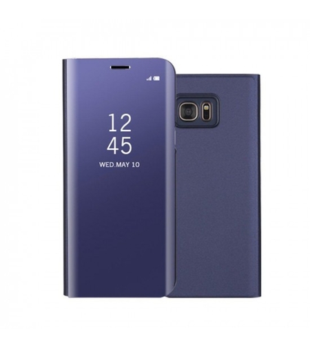 Husa Samsung Galaxy J7 2017 Flip Cover Oglinda Violet