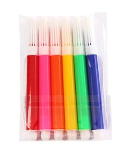 Set 6 Markere Colorate, Flippy, pentru Hartie Mini Imprimanta Foto Portabila, Multicolor