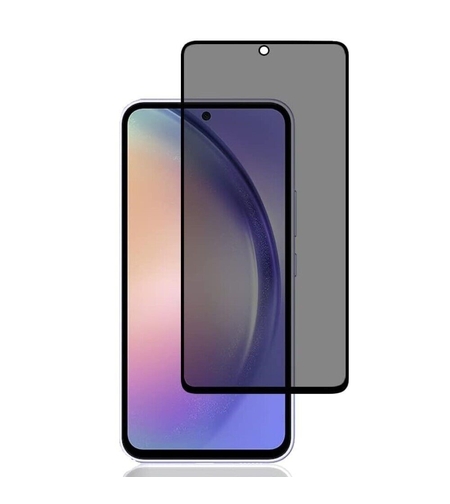Folie Sticla Securizata, Vafy, Pentru Xiaomi Redmi Note 13 Pro Plus, Privacy Classic, 2.5D, Confidentialitate 35°, Negru Transparent