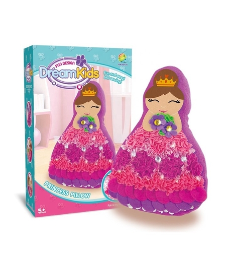 Set Creatie Perna pentru Copii Model Printesa, Dream Kids