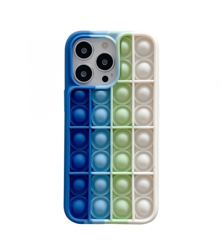 Husa de protectie Flippy Pop It compatibila cu Apple iPhone 13 Pro Max,Model 6,Multicolor