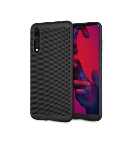 Husa Huawei P20 Lite Ultra Slim cu aerisire Negru