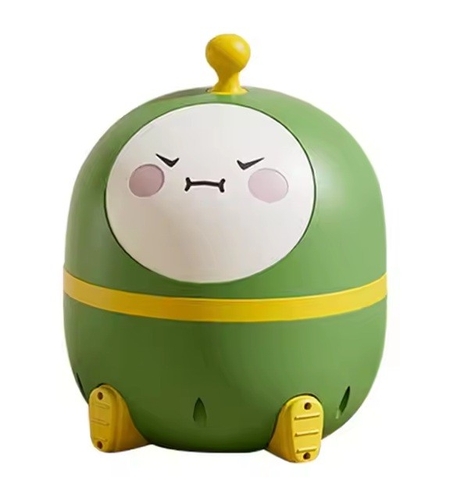 Olita 2in1, Flippy, Model Ou, cu Reductor WC, din Plastic, cu Muzica si Lumini, 29 x 29 x 22 cm, Verde