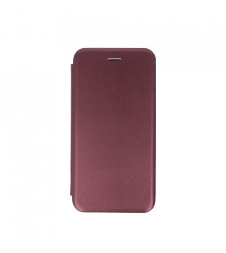 Husa de protectie Vafy compatibila cu Huawei P40 Lite E Magnet Book Case Bordo