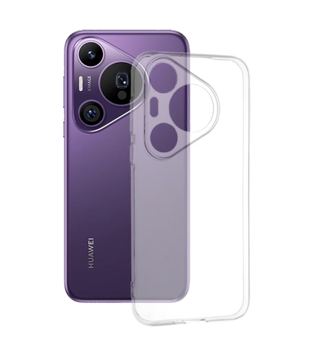Husa de Protectie, Vafy, Compatibila cu Huawei Pura 70, TPU, Transparent