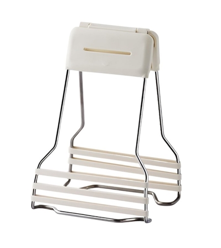 Clema pentru Boluri, Flippy, Anti-Alunecare, din Silicon, de Uz Casnic, Rezistent la Temperaturi Inalte, 17.6x11.5x5.15cm, Gri
